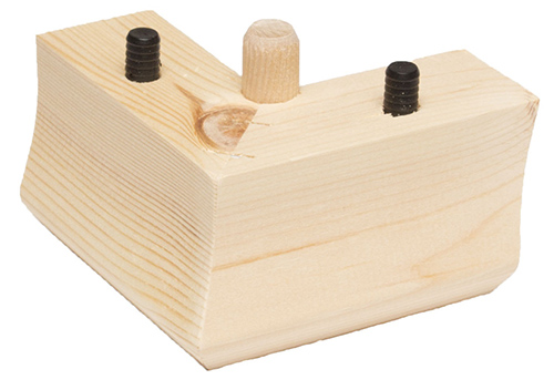 Hörnfötter till kista KM780. 4/fpk