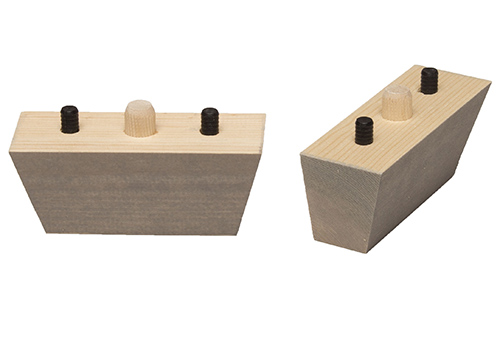 Mittenfötter till Kista KM82, KM820. 2/fpk