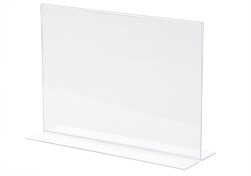 Skylthållare A6. liggande