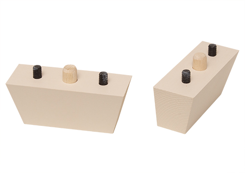 Mittenfötter till kista K316. 2/fpk