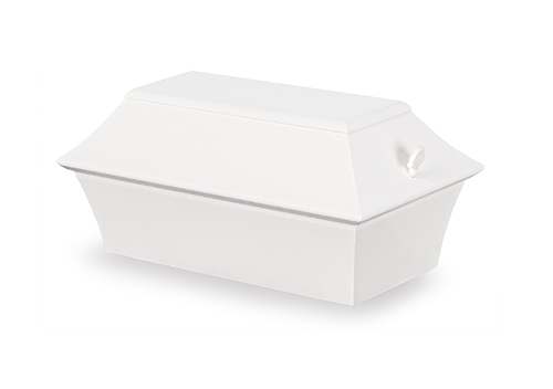 Fosterkista 40 cm, Målad Vit, utan htg & fot