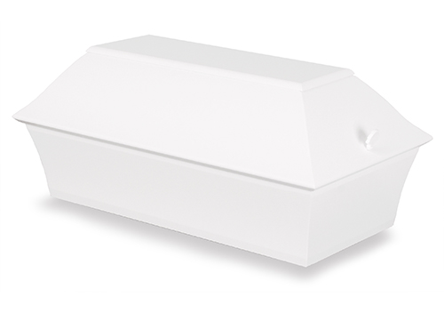 Barnkista 60 cm, Målad Vit utan htg & fot