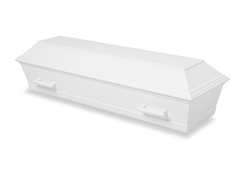 Barnkista 140 cm vit